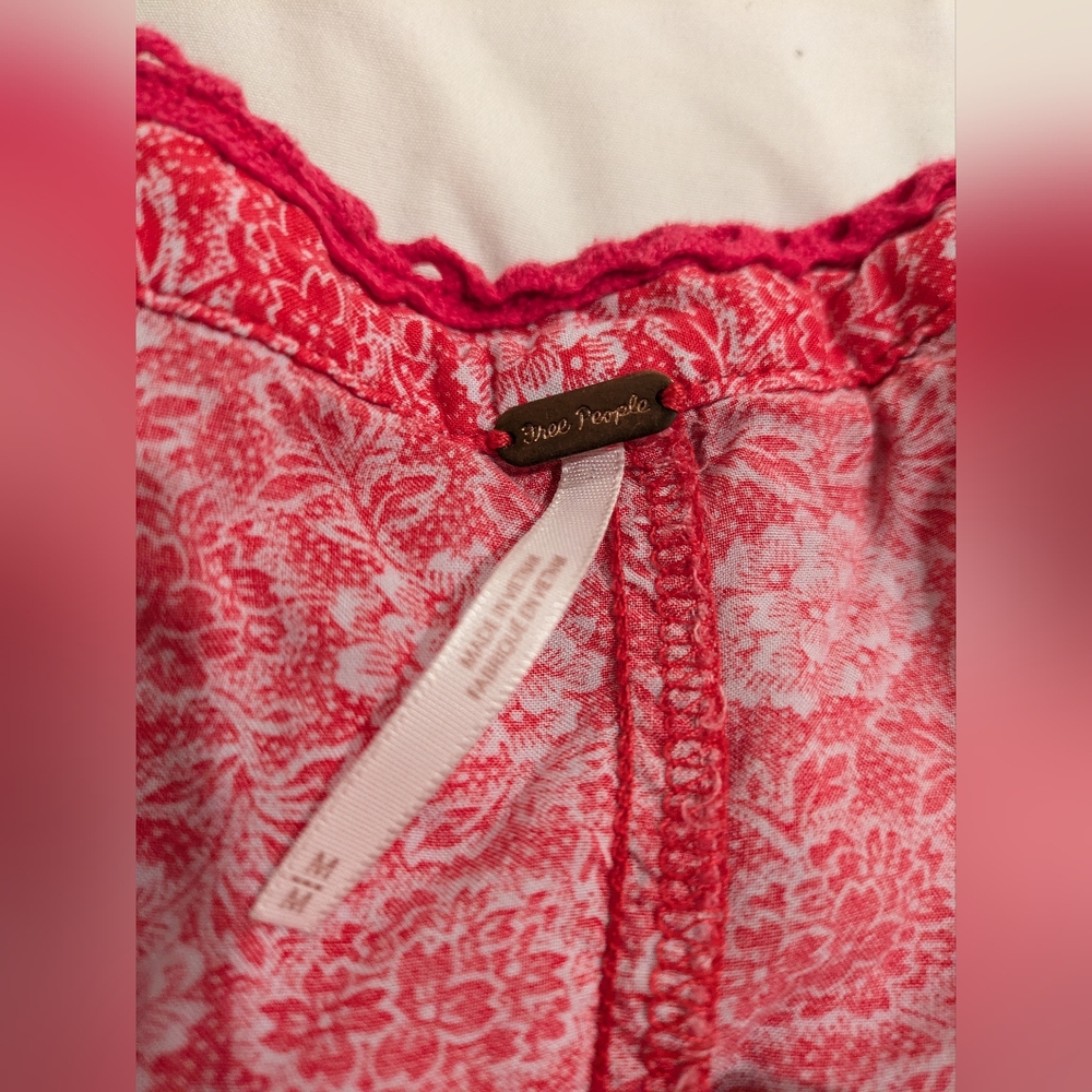 Free People Pink Tank - Picture 4 of 6